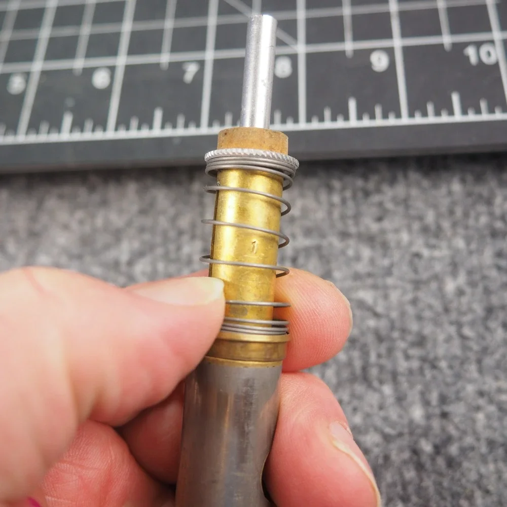 Holton C602R Cornet 1st Valve Piston Replacement‎